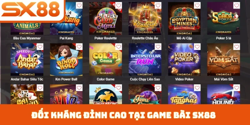 Game Bài SX88 - Thế Giới Giải Trí Trực Tuyến Minh Bạch - Sacupo