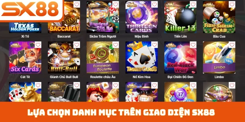 Game Bài SX88 - Thế Giới Giải Trí Trực Tuyến Minh Bạch - Sacupo