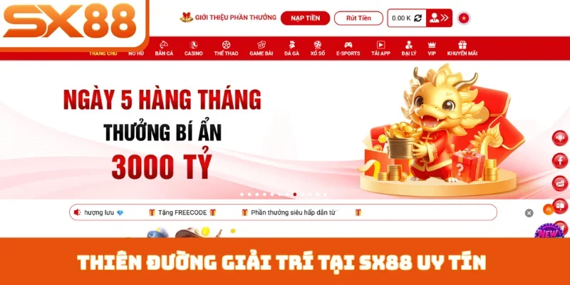 SX88 Là Gì - Khám Phá Nền Tảng Giải Trí Online Uy Tín - Sacupo