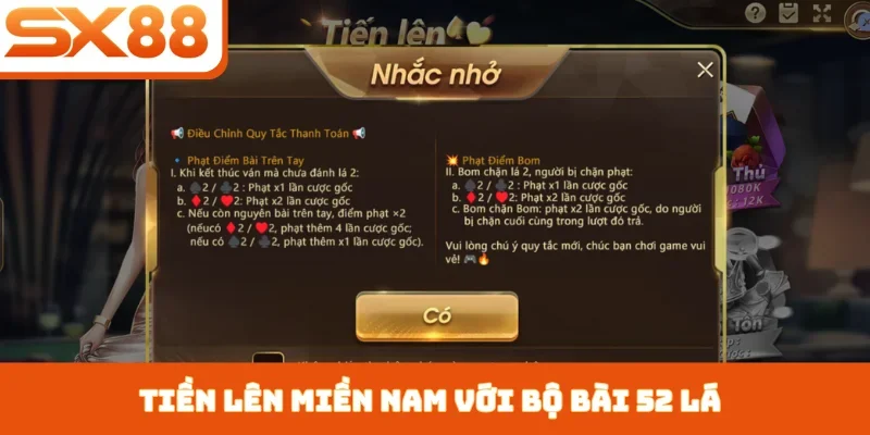 Tiến Lên Miền Nam - Đỉnh Cao Game Bài Trí Tuệ Tại SX88 - Sacupo