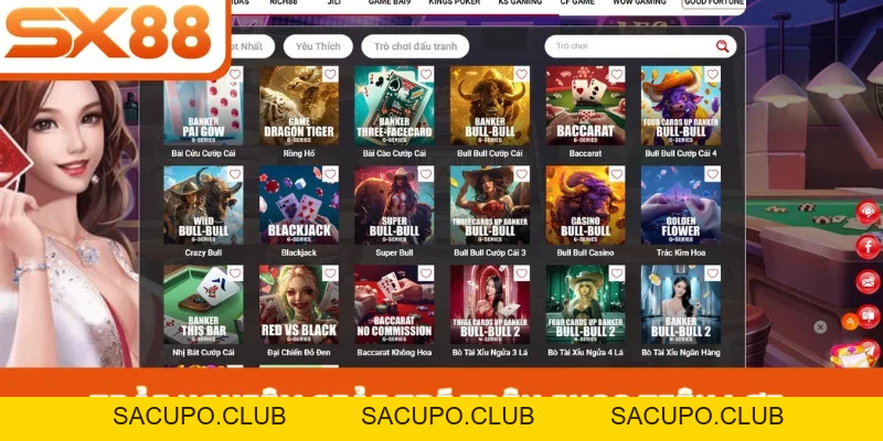 SX88 Là Gì - Khám Phá Nền Tảng Giải Trí Online Uy Tín - Sacupo