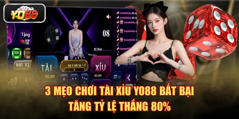 3 Mẹo Chơi Tài Xỉu YO88 Bất Bại, Tăng Tỷ Lệ Thắng 80% - Sacupo