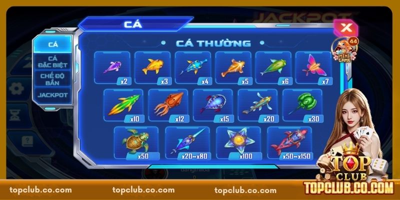 Bắn Cá TOPCLUB – Săn Thưởng Cực Đỉnh, Chinh Phục Đại Dương - Sacupo