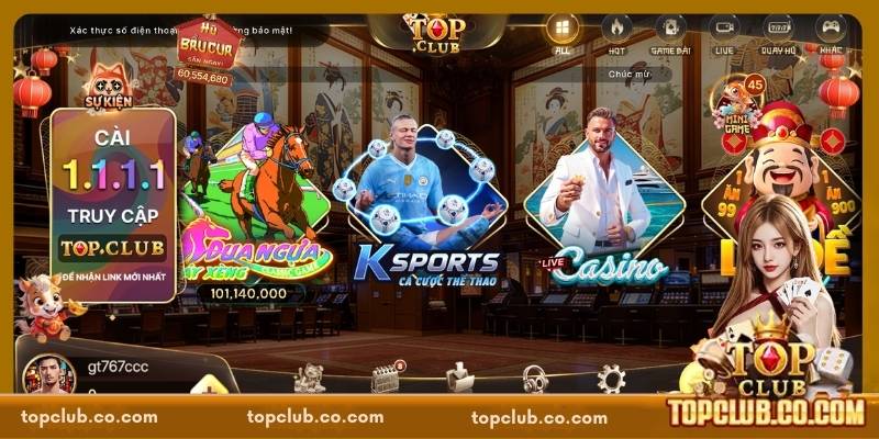 Thể Thao TOPCLUB - Nơi Hội Tụ Những Kèo Cược Hấp Dẫn Nhất 2026 - Sacupo