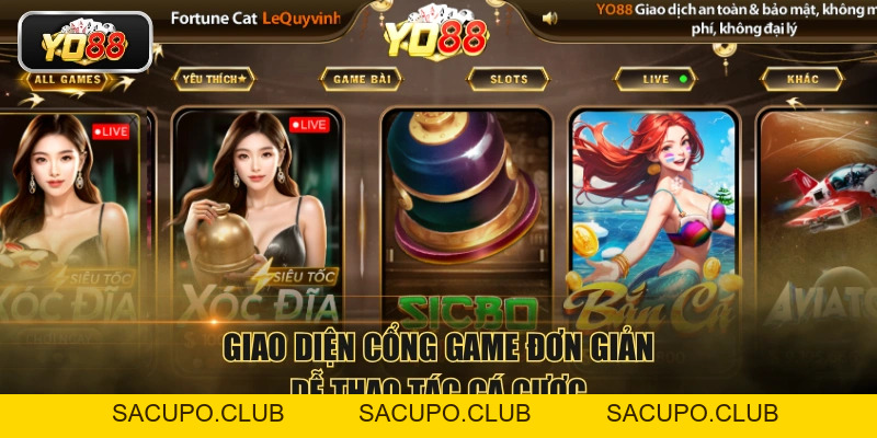 YO88 - YO88.COM | Cổng Game YO 88 Chính Thức Mới Nhất 2026 - Sacupo