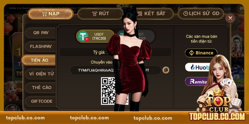 Nạp Tiền TOPCLUB – Hướng Dẫn Giao Dịch Nhanh Trong 1 Phút - Sacupo