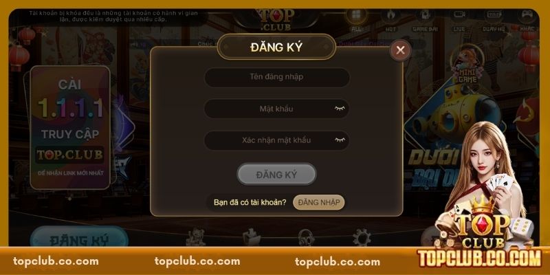 Đăng Ký TOPCLUB – Cách Tạo Tài Khoản Chuẩn Từng Bước - Sacupo