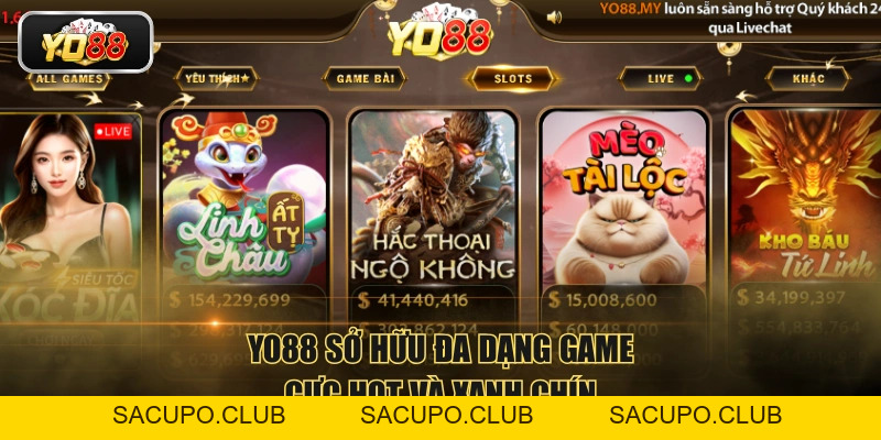 YO88 - YO88.COM | Cổng Game YO 88 Chính Thức Mới Nhất 2026 - Sacupo